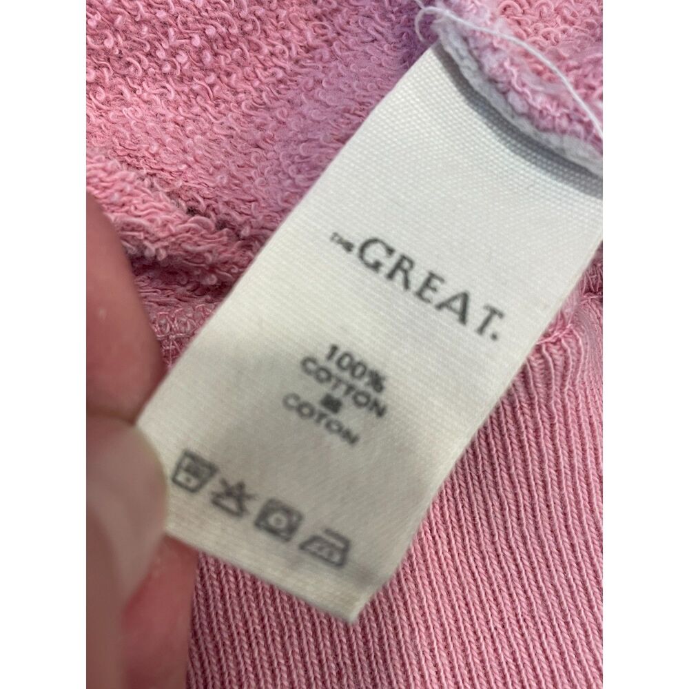 ~ The GREAT Med Sweatshirt* Pink, Balloon Long Sleeves Crew Neck Orig $175! - Picture 15 of 16